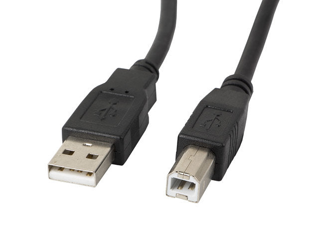 Cable impresora lanberg usb a -  usb b macho - macho ferrita 1.8m negro