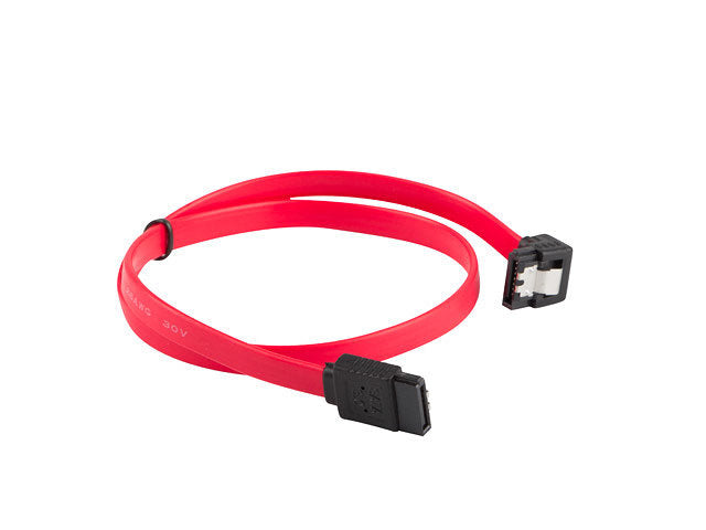 Cable sata iii lanberg 6gb - s hembra hembra angulo clip metal 0.5m