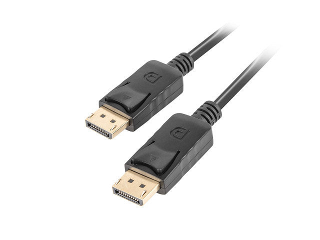 Cable lanberg displayport macho macho 4k negro 1.8m