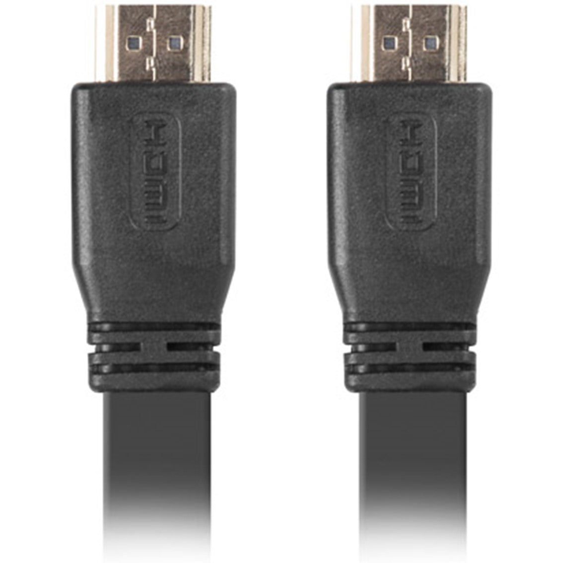 Cable hdmi lanberg macho - macho v2.0 4k plano 1m negro