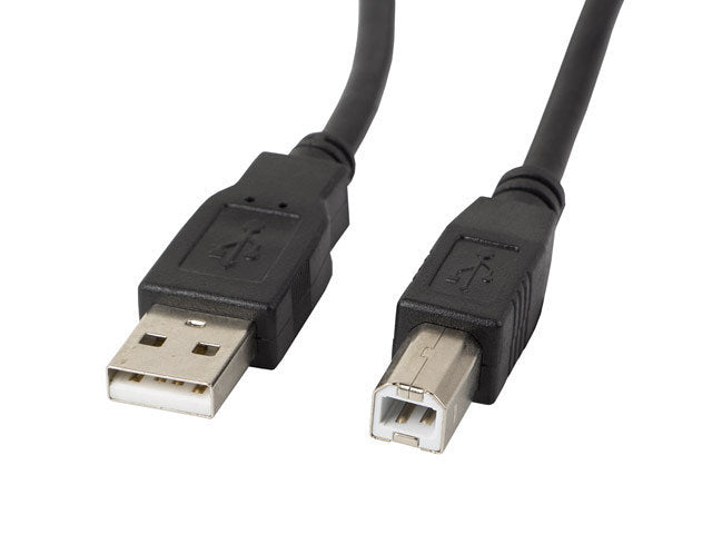 Cable impresora lanberg usb a -  usb b macho - macho ferrita negro 1 m