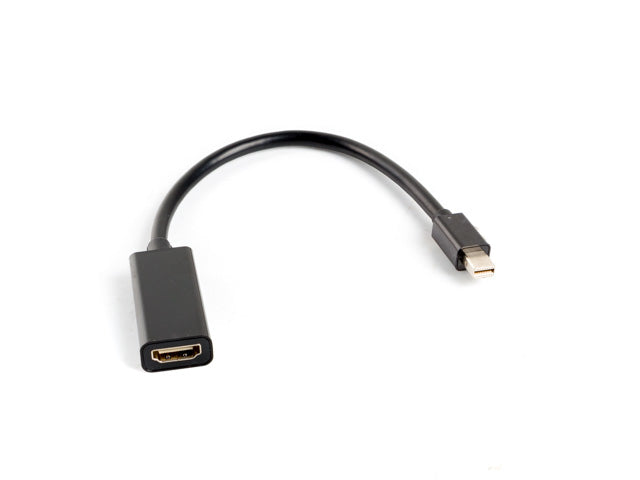 Adaptador lanberg minidisplayport macho -  hdmi hembra 20cm negro