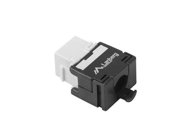 Conector keystone lanberg cat 5e utp rj45 180 grados sin herramientas