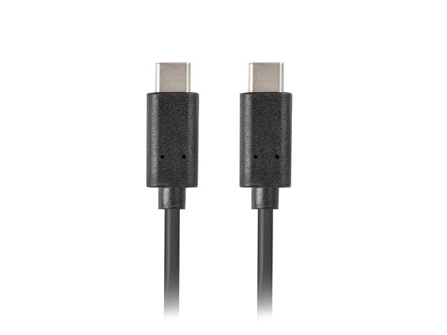 Cable 2.0 lanberg usb tipo c macho -  usb tipo c macho 0.5m negro