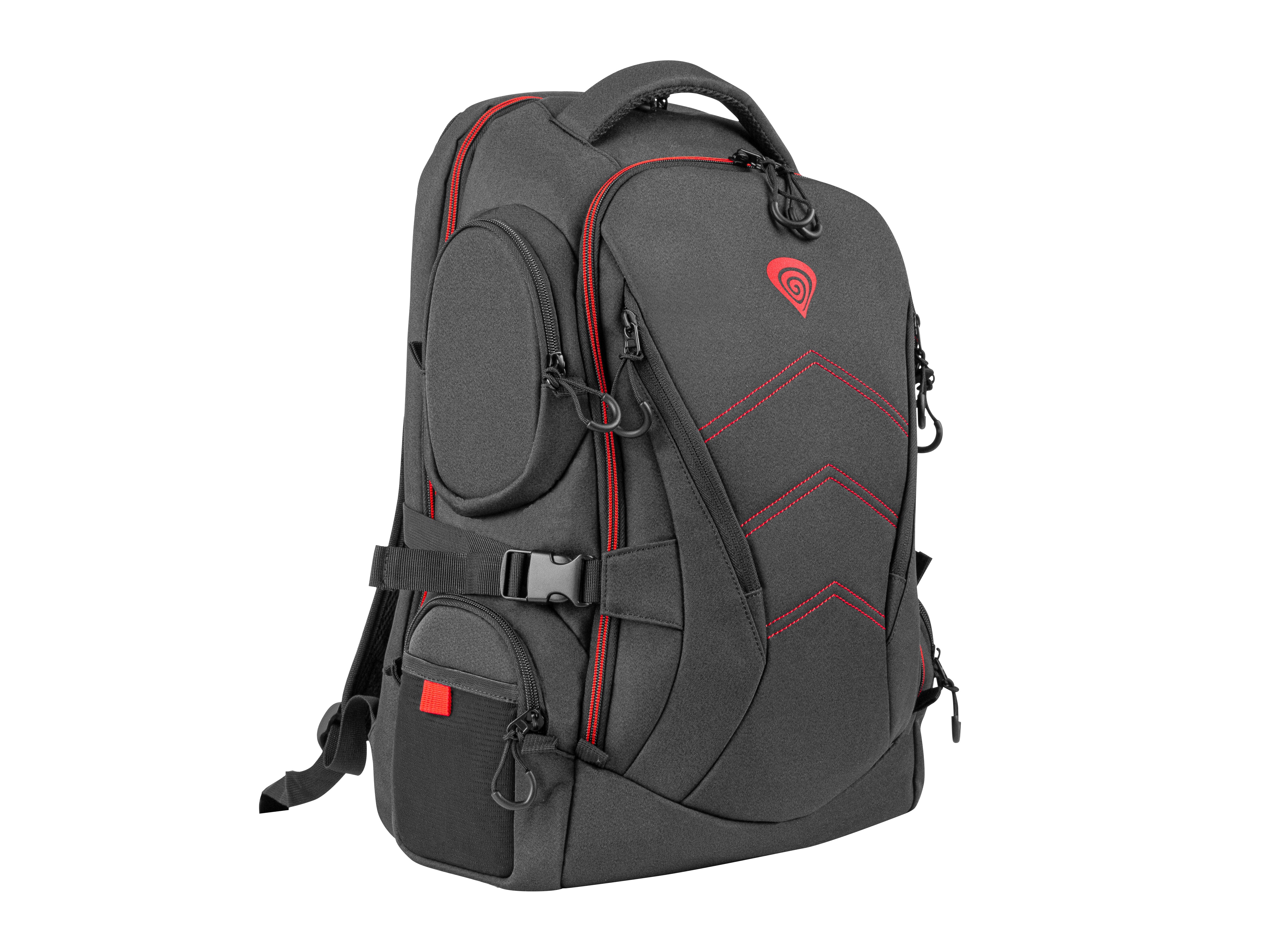 Mochila genesis pallad 550 hasta 17.3pulgadas negra