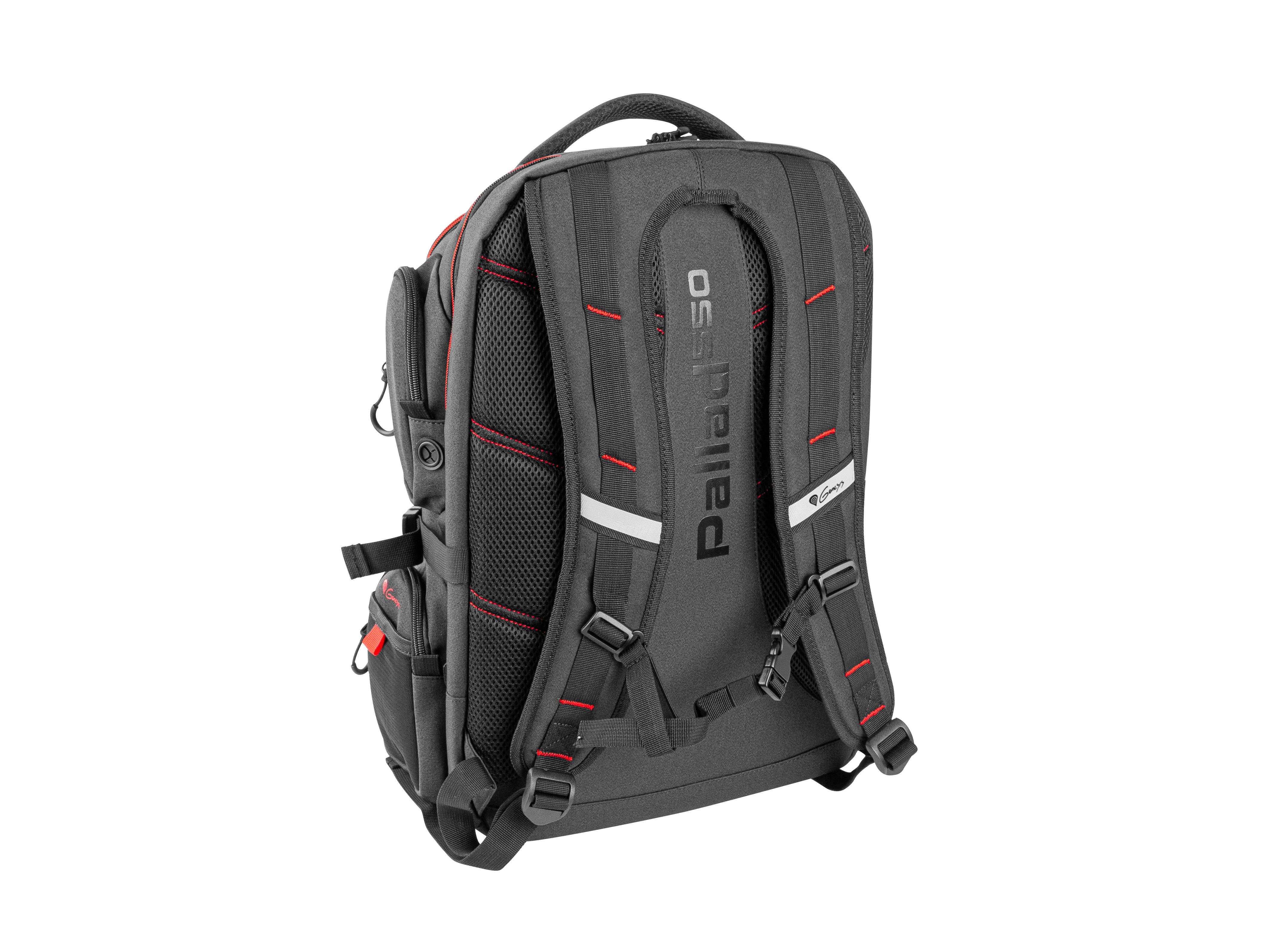 Mochila genesis pallad 550 hasta 17.3pulgadas negra