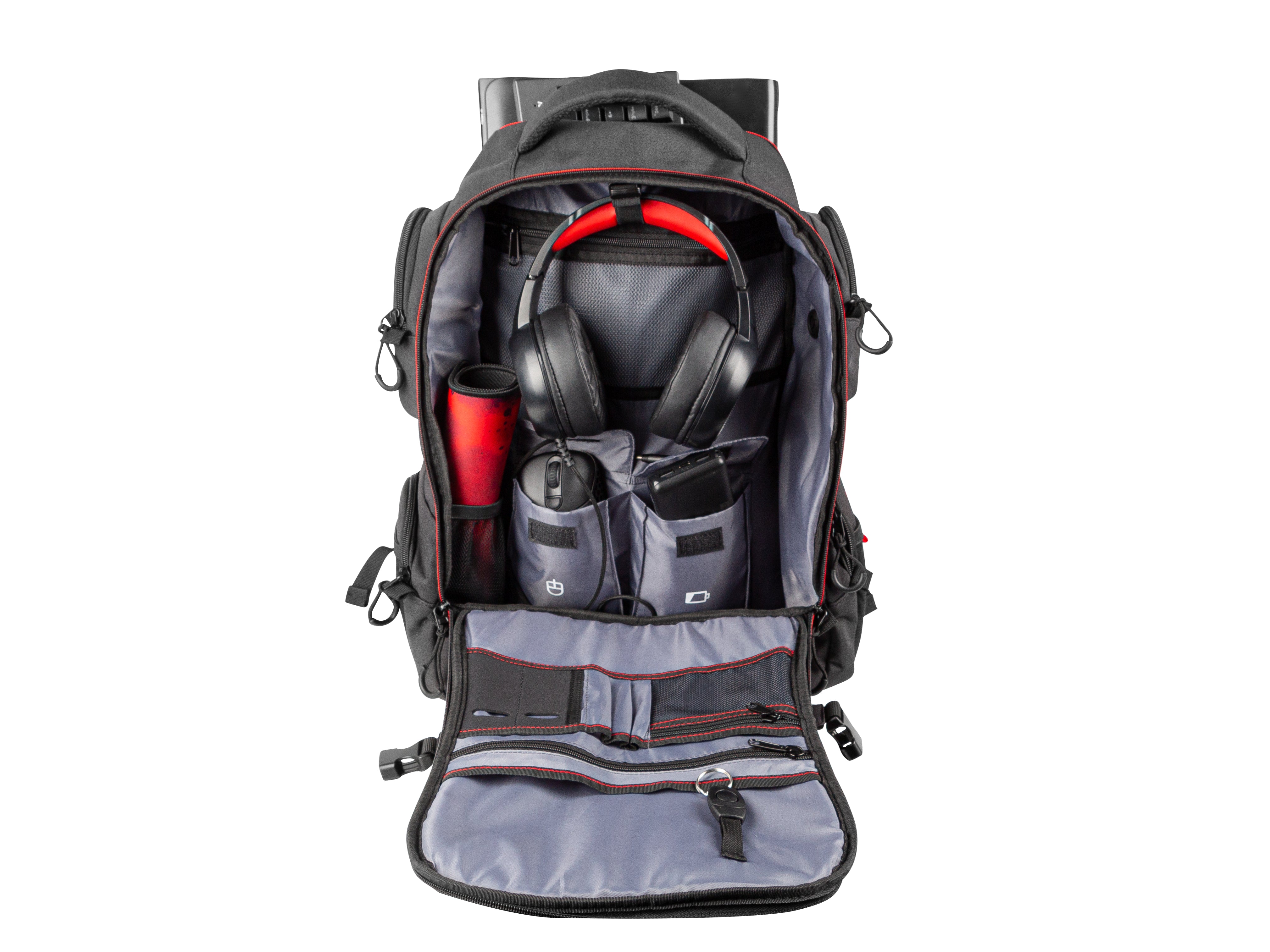 Mochila genesis pallad 550 hasta 17.3pulgadas negra