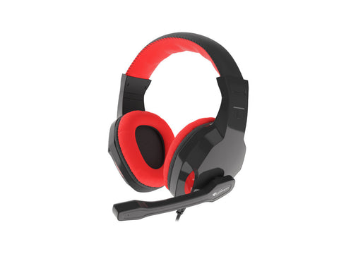 Auriculares gaming genesis argon 100 rojos