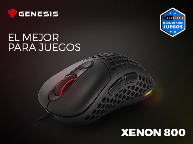 Raton gaming genesis xenon 800 rgb 16000 dpi