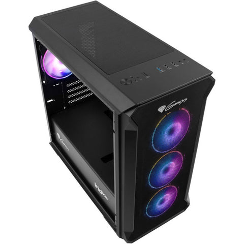 Caja gaming genesis irid 503 argb matx 1xusb 3.0 2xusb 2.0 s - f cristal templado