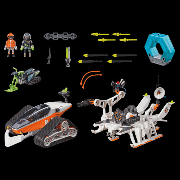 Playmobil espias spy team comando de nieve