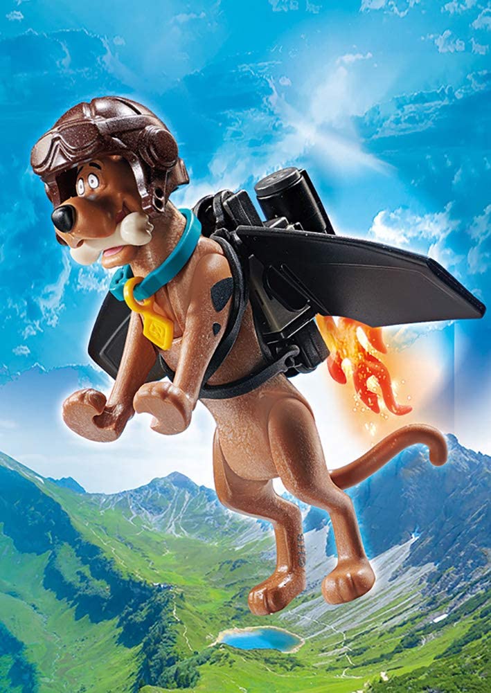 Playmobil scooby - doo! figura coleccionable piloto