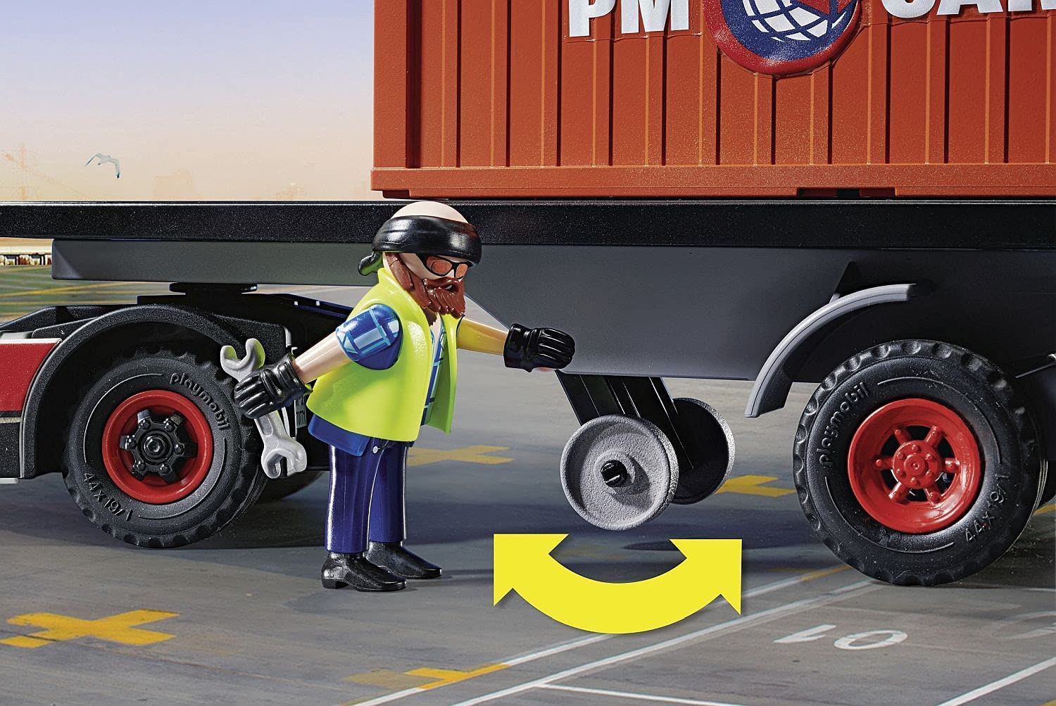 Playmobil camion con remolque