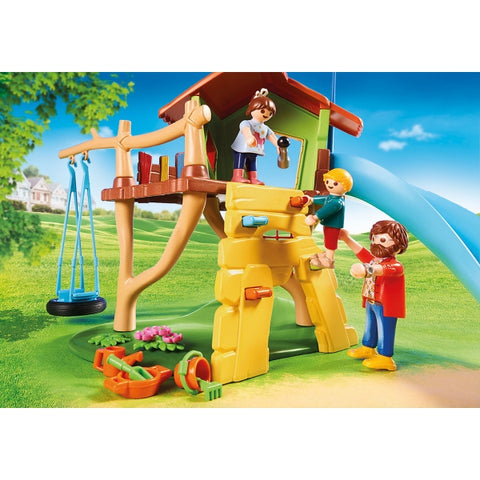 Playmobil ciudad parque infantil aventura