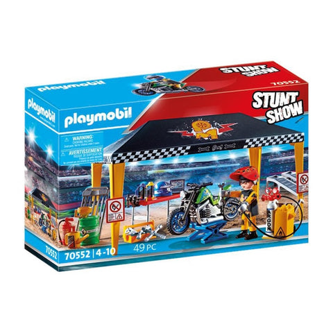 Playmobil stuntshow tienda taller