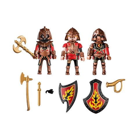 Playmobil set de 3 bandidos de burnham