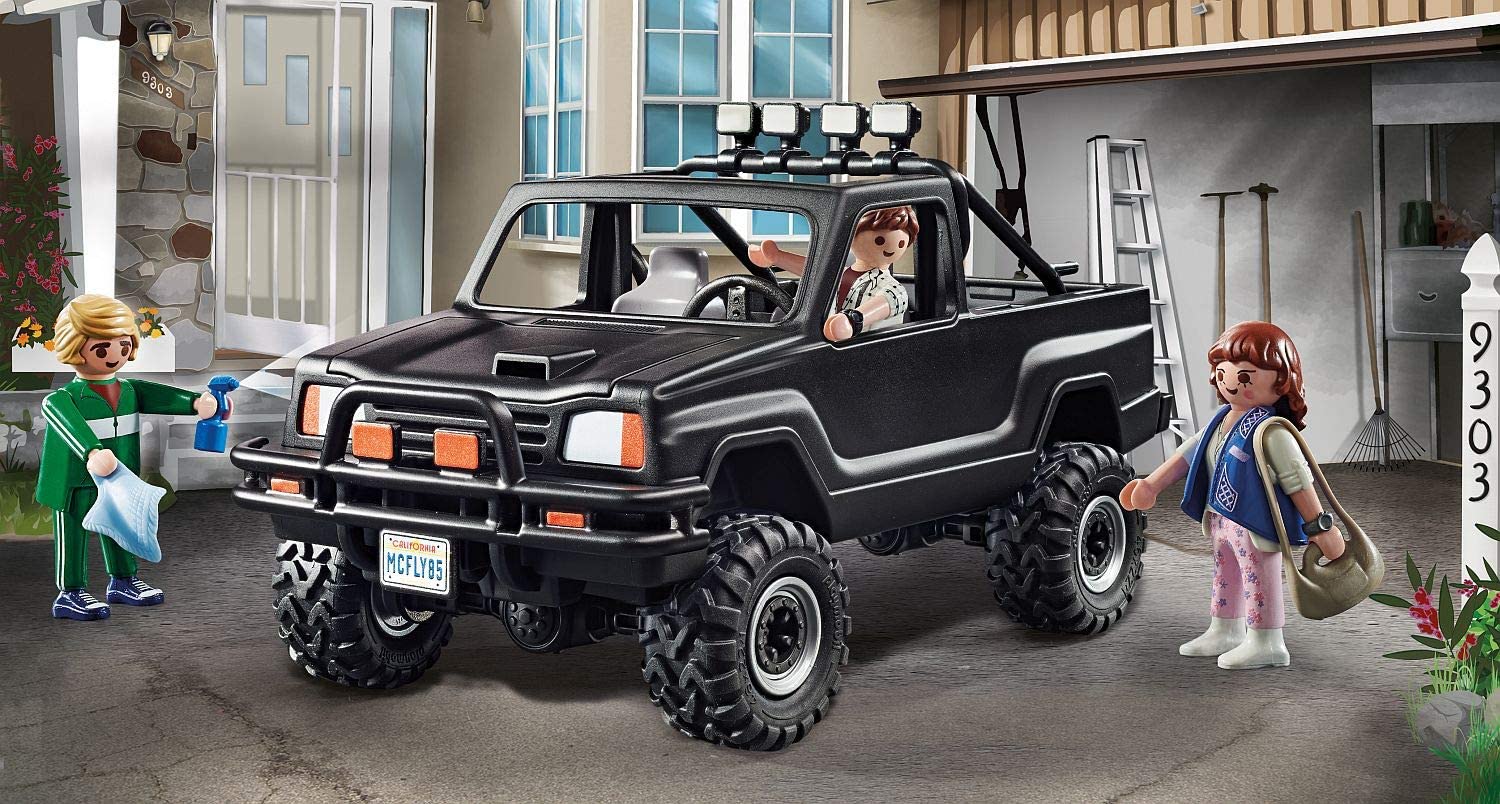 Playmobil regreso al futuro camioneta pick - up de marty