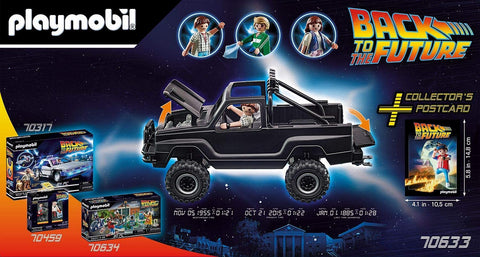 Playmobil regreso al futuro camioneta pick - up de marty