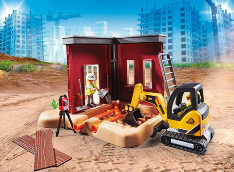 Playmobil mini excavadora