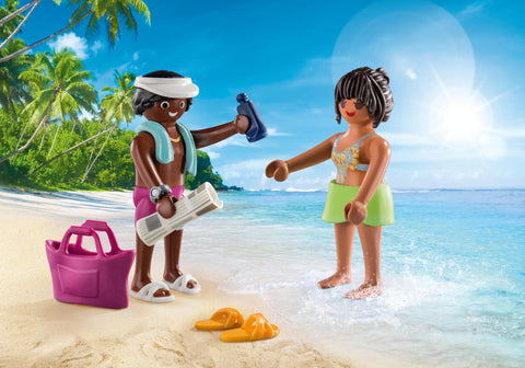 Playmobil figuras pareja de vacaciones