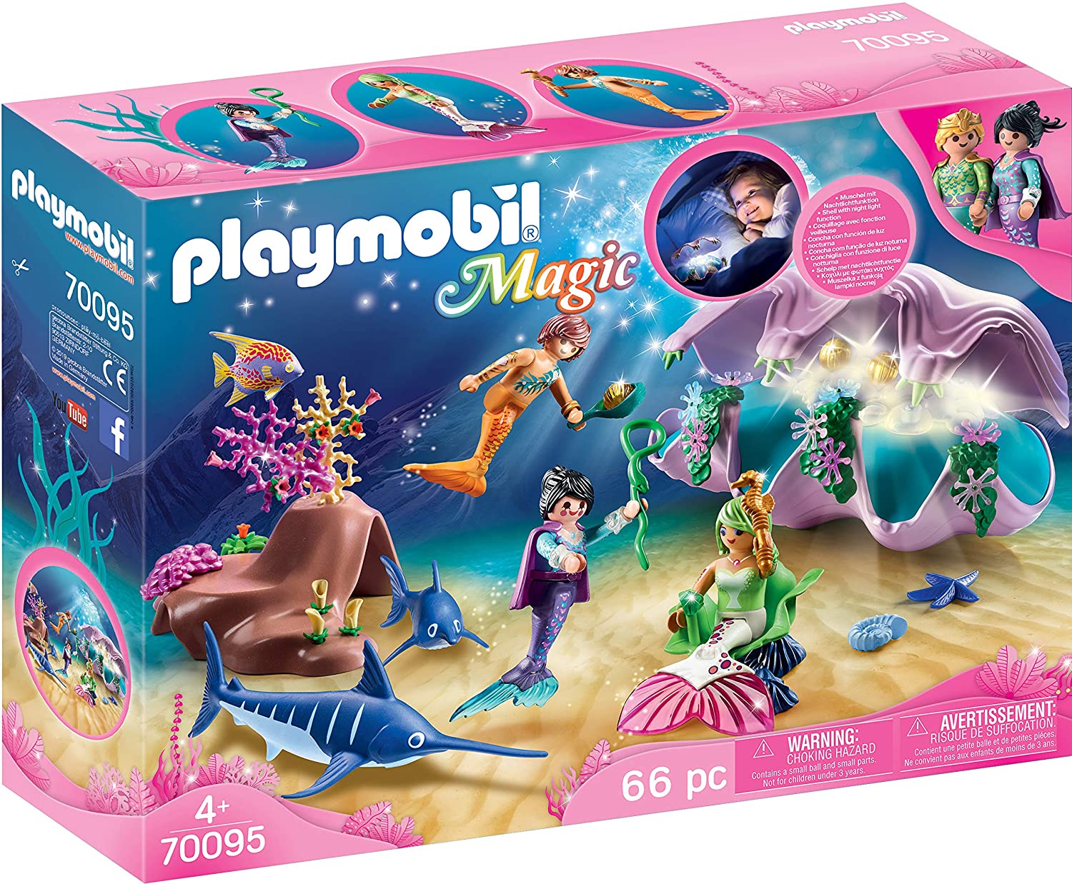 Playmobil concha con luz