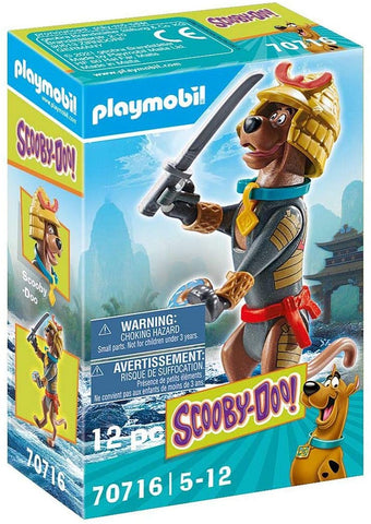 Playmobil scooby - doo! figura coleccionable samurai