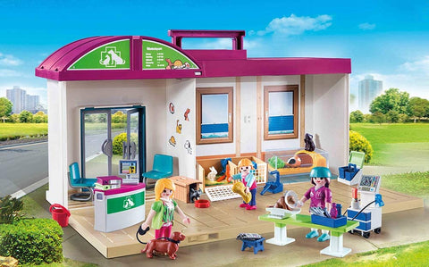 Playmobil clinica veterinaria maletin