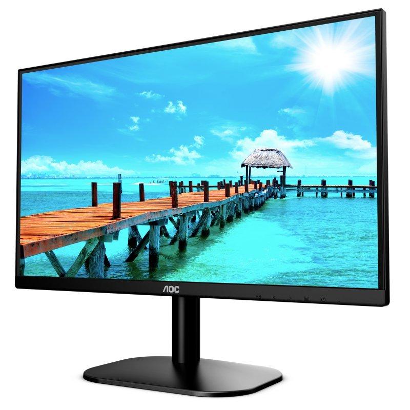 Monitor led 23.8pulgadas aoc 24b2xdam - vga - hdmi - dvi - 1920x1080 - 75hz - 4ms - vesa 100x100