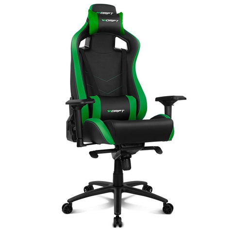 Silla gaming drift dr500 negro - verde