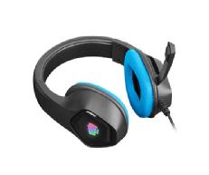 Auriculares gaming fury phantom negro - azul