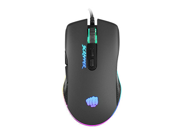 Raton gaming fury scrapperr rgb 6400 dpi