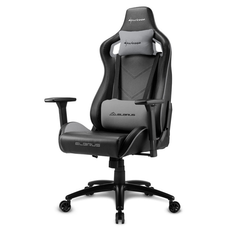 Silla gaming sharkoon elbrus 2 negro gris 160g