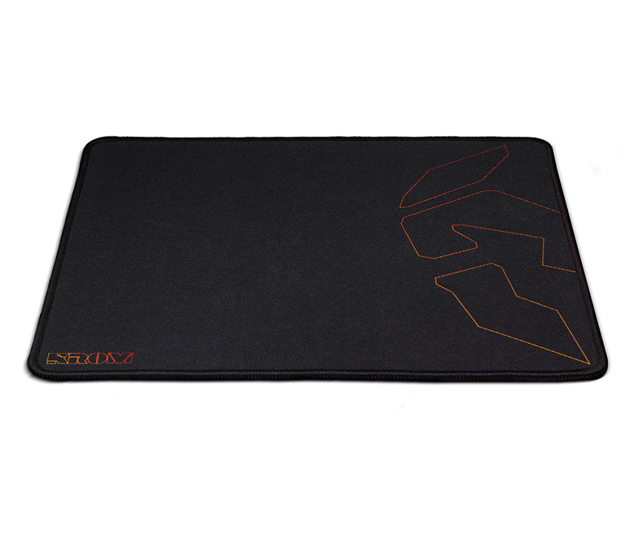 Alfombrilla gaming krom knout kontrol negro 320x270x3