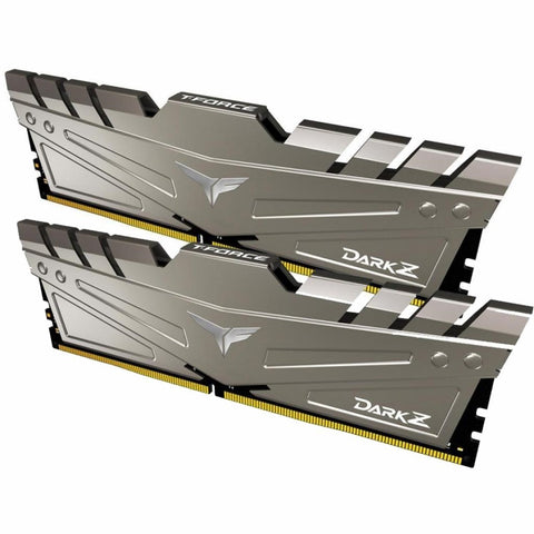 Memoria ram ddr4 16gb 2x8gb 3200mhz teamgroup dark z gris - cl 16 - 1.35v tdzgd416g3200hc16cdc01