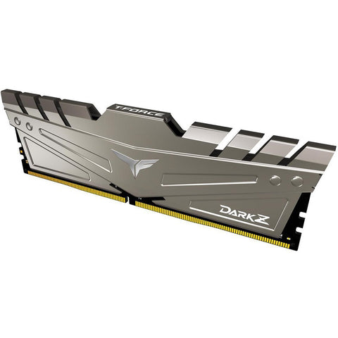 Memoria ram ddr4 16gb 2x8gb 3200mhz teamgroup dark z gris - cl 16 - 1.35v tdzgd416g3200hc16cdc01