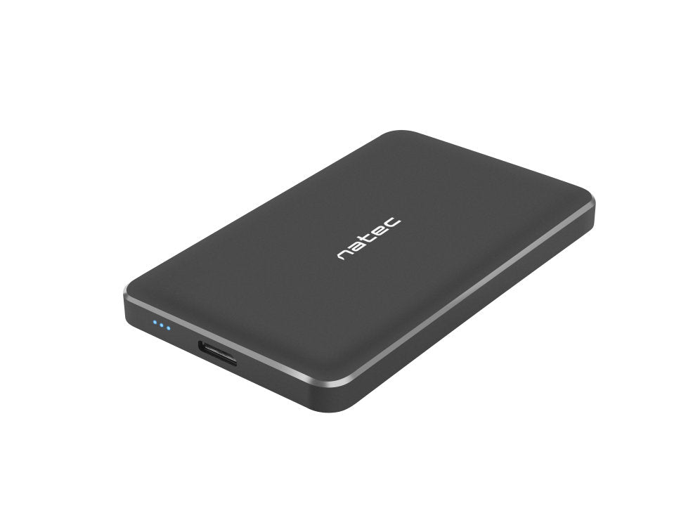 Caja externa natec oyster pro disco duro 25pulgadaspulgadas usb 3.0 sata aluminio