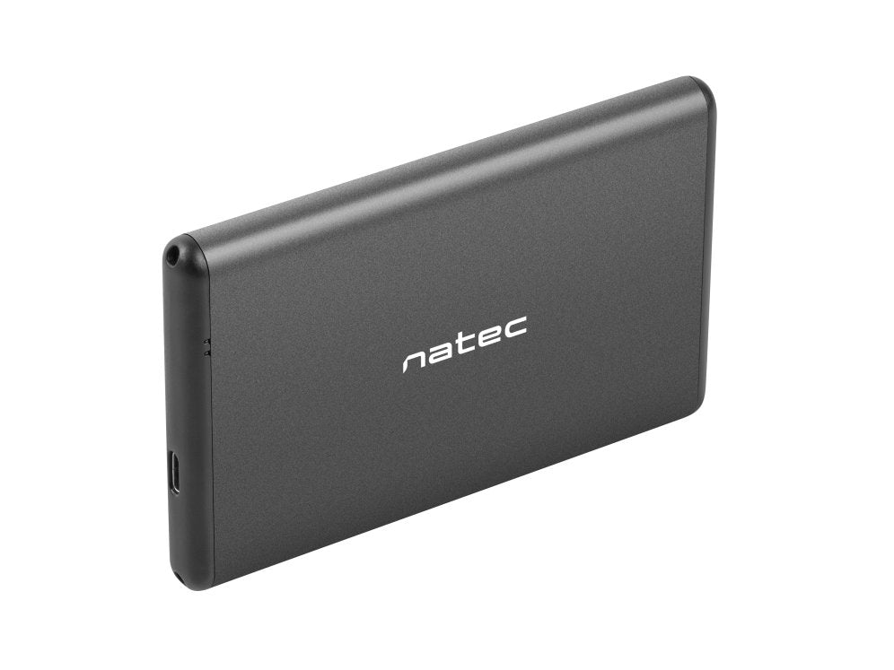 Caja externa natec rhino - c disco duro 25pulgadaspulgadas usb c sata negra