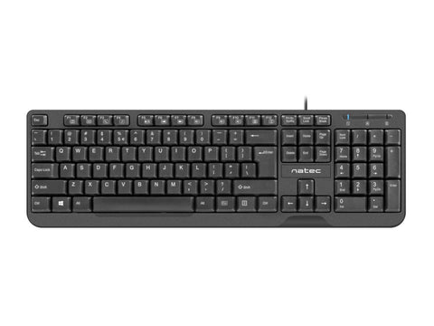 Teclado natec trout slim negro portugues