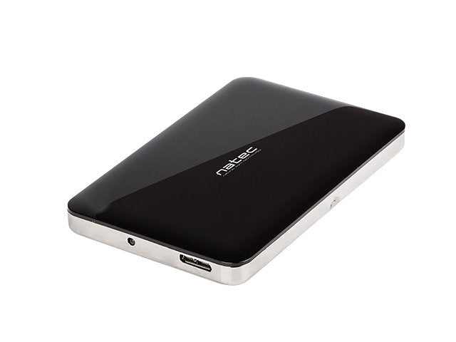 Caja externa natec oyster 2 disco duro 25pulgadas usb 3.0 sata negra