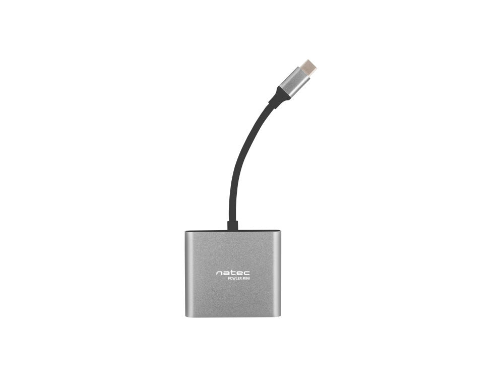 Adaptador natec multipuerto usb - c a usb 3.0 hdmi 4k