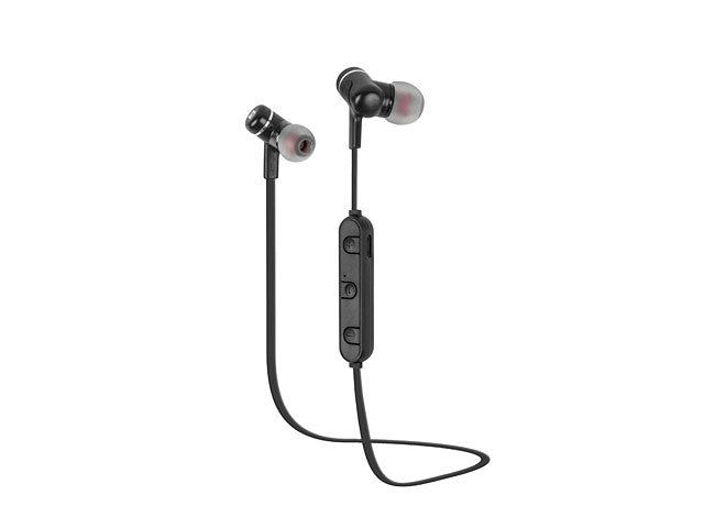 Auriculares natec nsl - 1337 inalambricos con microfono negros