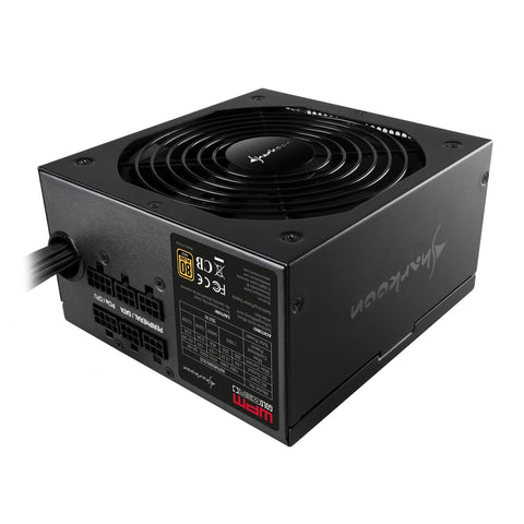 Fuente alimentacion sharkoon wpm gold zero gaming atx 650w