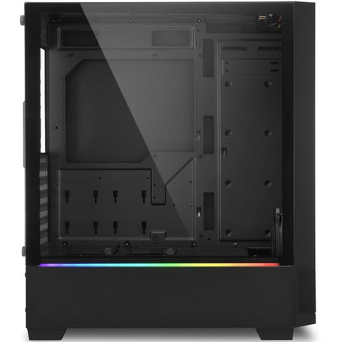 Caja sharkoon rgb flow atx 2xusb3.0 sin fuente