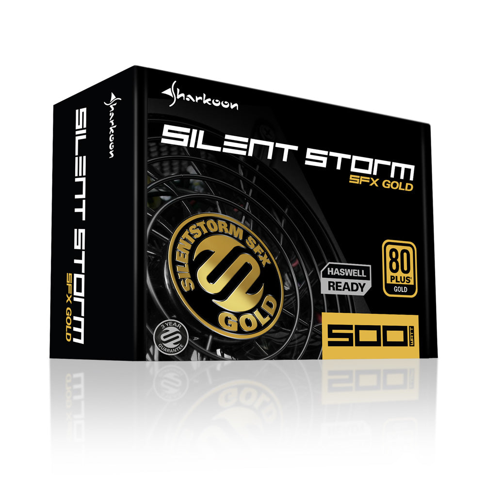 Fuente alimentacion sharkoon silentstorm sfx - l 500w