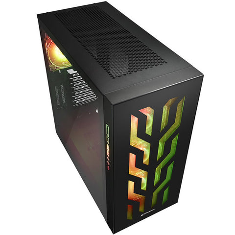 Caja sharkoon elite shark ca300t atx 2xusb3.0 sin fuente negro