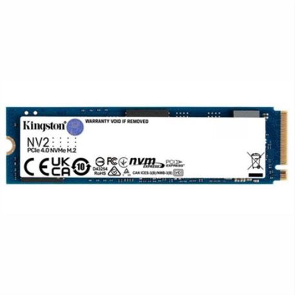 Disco duro interno ssd kingston nv2 2tb m.2 nvme snv2s - 2000g