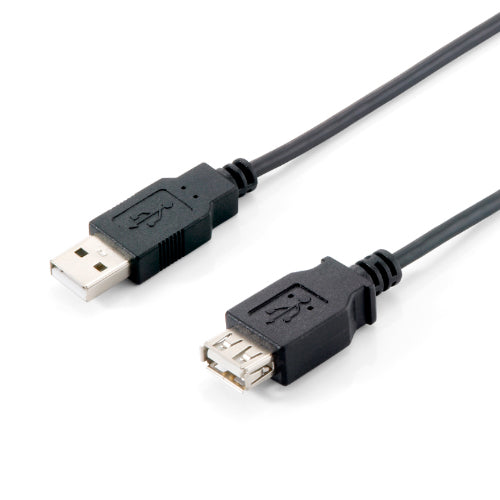 Cable equip alargo usb 2.0 tipo a macho -  hembra 1.8m