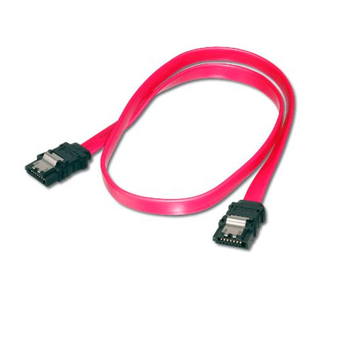 Cable serial sata iii equip con clip de seguridad 0.5m