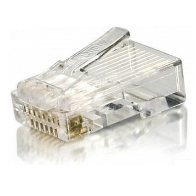 Kit 100 uds conectores rj45 equip categoria 6