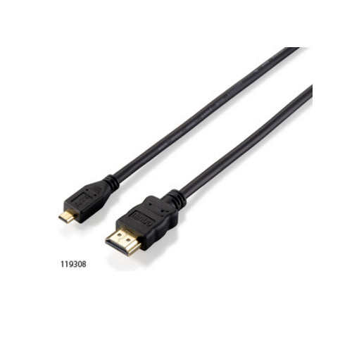 Cable hdmi equip  1.4 high speed a micro hdmi 2m